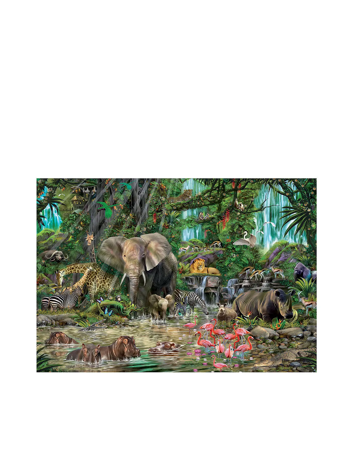 EDUCA | Dschungel 2000 Teile Puzzle | 
